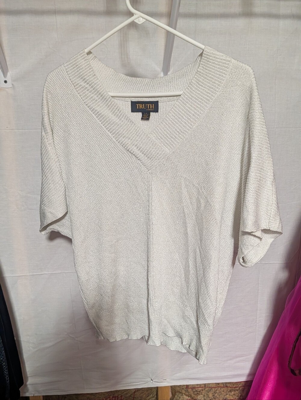Truth by Republic Classic White Sweater